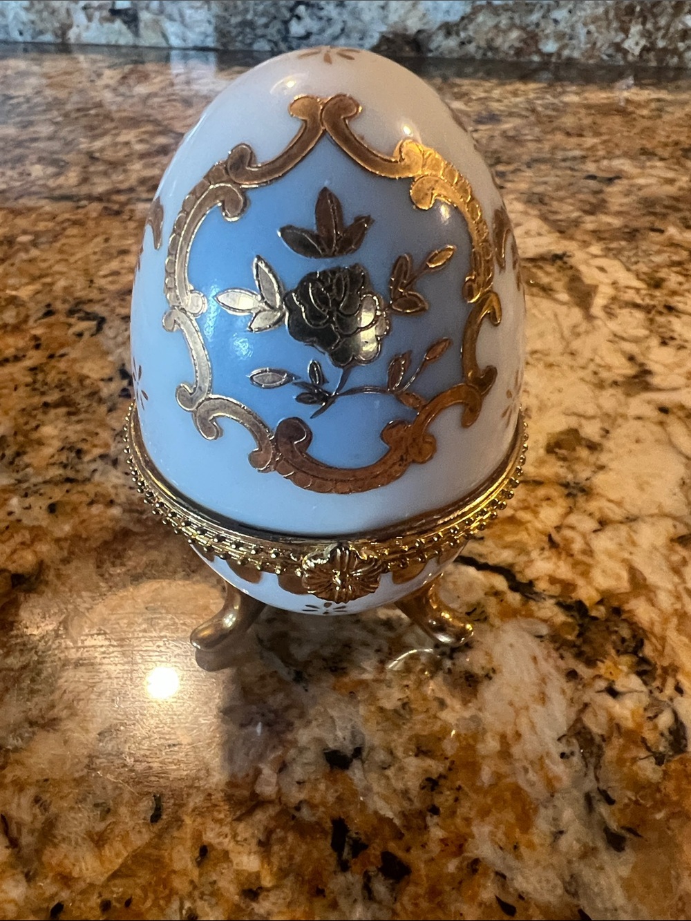 Vintage Porcelain Egg